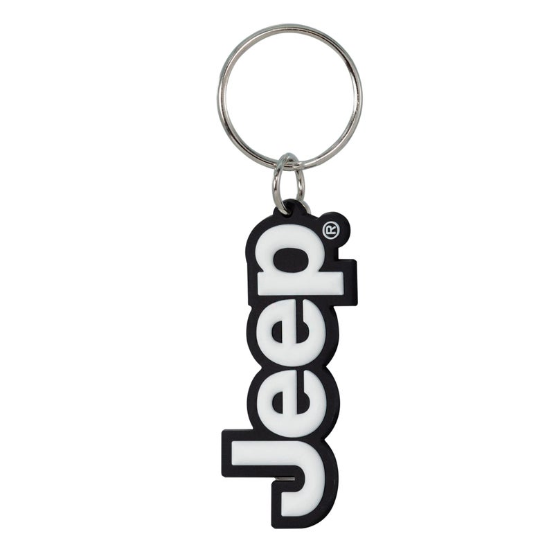 Plasticolor 004474R01 Rubber Key Chain compatible with Jeep - Image 1